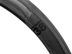 BLB Notorious 38 Rim - 700c - Natural Carbon MSW