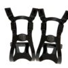 BLB Steel DB/DG Toe Clips - Black -Bicycle Equip Store 0000923 blb steel dbdg toe clips black