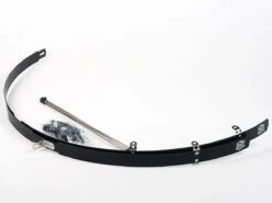 BLB Classic Alloy Fenders - Polished Black -Bicycle Equip Store 0002473 blb classic alloy fenders polished black