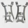BLB Steel DB/SG Toe Clips - Silver -Bicycle Equip Store 0008480 blb steel dbsg toe clips silver