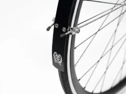 BLB Classic Alloy Fenders - Matt Black -Bicycle Equip Store 0010502 blb classic alloy fenders matt black