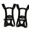 BLB Steel DB/SG Toe Clips - Black -Bicycle Equip Store 0011193 blb steel dbsg toe clips black