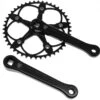 BLB Pista Vera Crankset - Polish Black