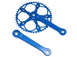 BLB Pista Vera Crankset - Blue