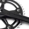 BLB Super Pista Crankset - Black -Bicycle Equip Store 0013880 blb super pista crankset black