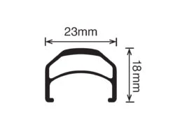 Velocity Synergy - 700c - Black MSW