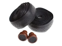 BLB Leather Bar Tape - Black