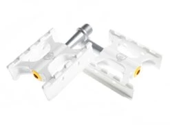 Bicycle Equip Store 38 BLB Track Pedals - White