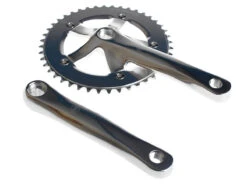 BLB Freestyle Crankset - Silver