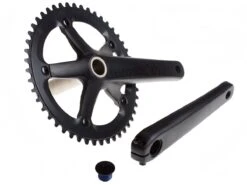 BLB Notorious Track Crankset - Black 11 BLB Notorious Track Crankset - Black -Bicycle Equip Store 0019068 blb notorious track crankset black