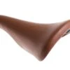 BLB Fly X Leather Saddle - Honey Brown -Bicycle Equip Store 0020049 blb fly x leather saddle honey brown