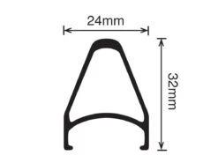 Velocity Chukker - 700c - White NMSW