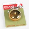 Crane Suzu Handlebar Bell - Brass -Bicycle Equip Store 0020547 crane suzu handlebar bell brass