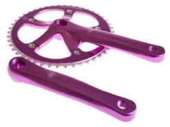 BLB Track Crankset - Purple