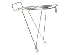 Wald 215 Rear Rack - Silver -Bicycle Equip Store 0022725 wald 215 rear rack silver
