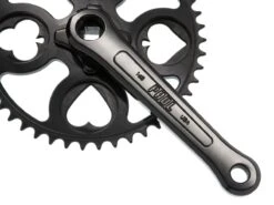 Paul Components Royal Flush Crankset - Black -Bicycle Equip Store 0024820 paul components royal flush crankset black