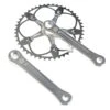 BLB Pista Vera Crankset - Silver -Bicycle Equip Store 0025946 blb pista vera crankset silver