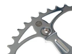 BLB Pista Vera Crankset - Silver -Bicycle Equip Store 0025948 blb pista vera crankset silver