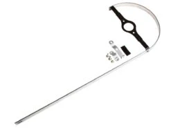 BLB Slimline Alloy Chain Guard - Polished Silver -Bicycle Equip Store 0026022 blb slimline alloy chain guard polished silver