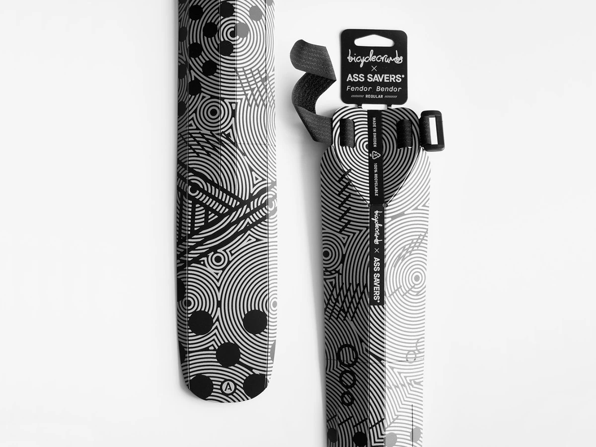 Fendor Bendor Regular Mudguard - Reflective 4 Fendor Bendor Regular Mudguard - Reflective - Image 2