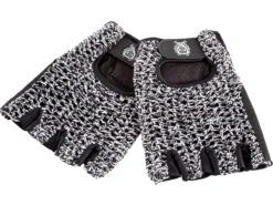 BLB Cycling Gloves - White/Black (Knit) -Bicycle Equip Store 0027319 blb cycling gloves whiteblack knit