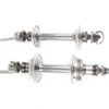 Campagnolo Record Steel Hub-Set - Silver -Bicycle Equip Store 0028205 campagnolo record steel hub set silver