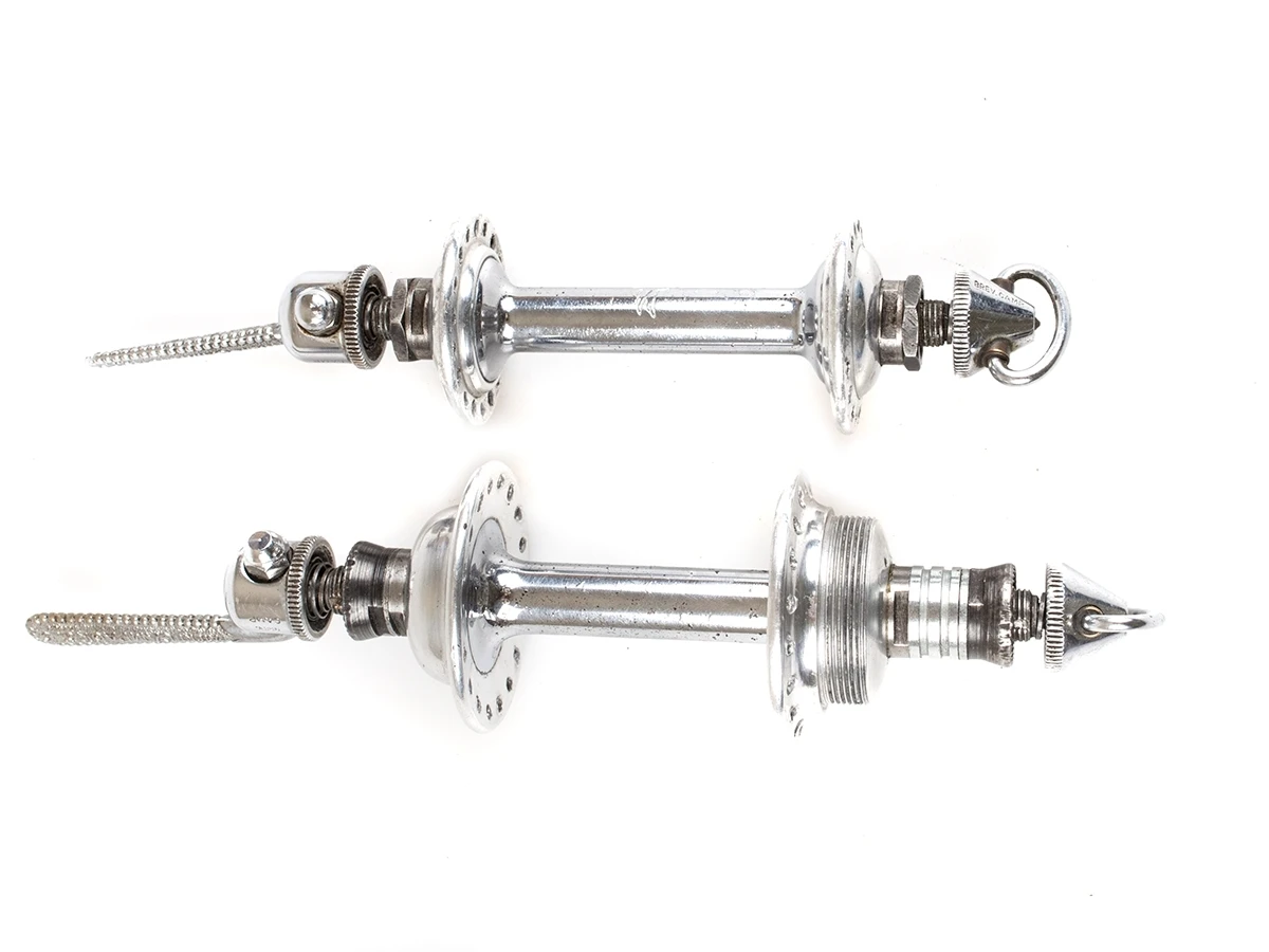 Campagnolo Record Steel Hub-Set - Silver 3 Campagnolo Record Steel Hub-Set - Silver
