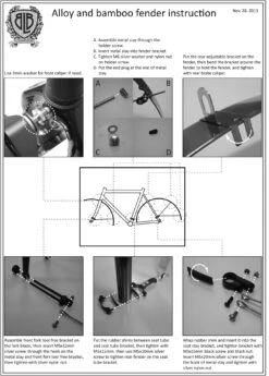 BLB Classic Alloy Fenders - Polished Silver