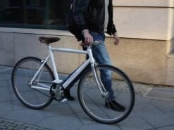 Bicycle Equip Store 28 Moto Classic Colour Pedals - White