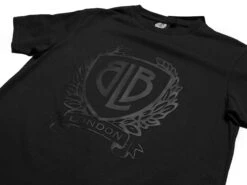 BLB Tonal Shield Tee - Black -Bicycle Equip Store 0032162 blb tonal shield tee black
