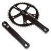 BLB Track Crankset - Matt Black -Bicycle Equip Store 0035620 blb track crankset matt black
