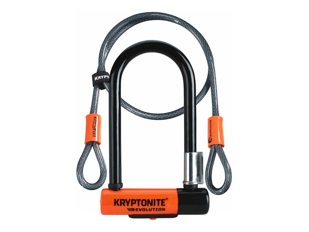 Kryptonite Evolution Mini-7 With Cable 3 Kryptonite Evolution Mini-7 With Cable