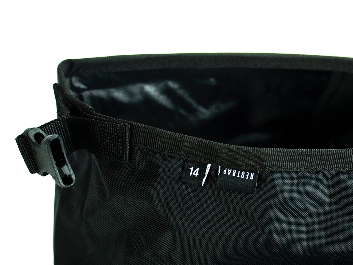 Restrap 14L Double Roll Dry Bag - Black 4 Restrap 14L Double Roll Dry Bag - Black - Image 2
