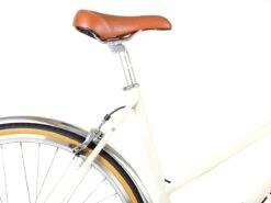 BLB Butterfly 3spd Town Bike - Natural Beige -Bicycle Equip Store 0037597 blb butterfly 3spd town bike natural beige