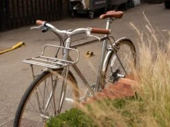 BLB Beetle 8spd Town Bike - Chrome -Bicycle Equip Store 0037651 blb beetle 8spd town bike chrome