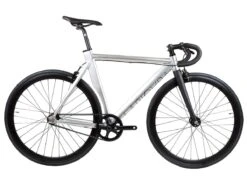 BLB La Piovra ATK Fixie & Single Speed Bike - Polished Silver -Bicycle Equip Store 0037719 blb la piovra atk fixie single speed bike polished silver