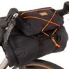 Restrap Handlebar Bag + Dry Bag + Food Pouch - Large - Black/Orange -Bicycle Equip Store 0037924 restrap handlebar bag dry bag food pouch large blackorange