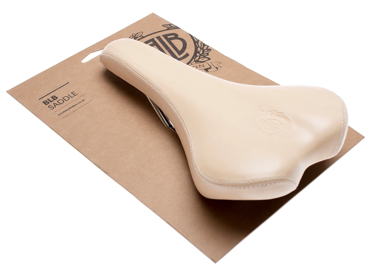 BLB Curve Race Saddle - Cream 5 BLB Curve Race Saddle - Cream - Image 3
