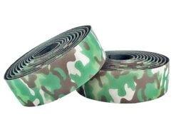 BLB Supreme Pro Reflective Bar Tape - Camo Green -Bicycle Equip Store 0038553 blb supreme pro reflective bar tape camo green