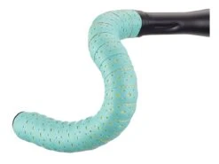 BLB Supreme Pro Faux Leather Bar Tape - Celeste/Yellow -Bicycle Equip Store 0038580 blb supreme pro faux leather bar tape celesteyellow