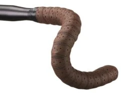 BLB Supreme Pro Faux Leather Bar Tape - Dark Brown/Black