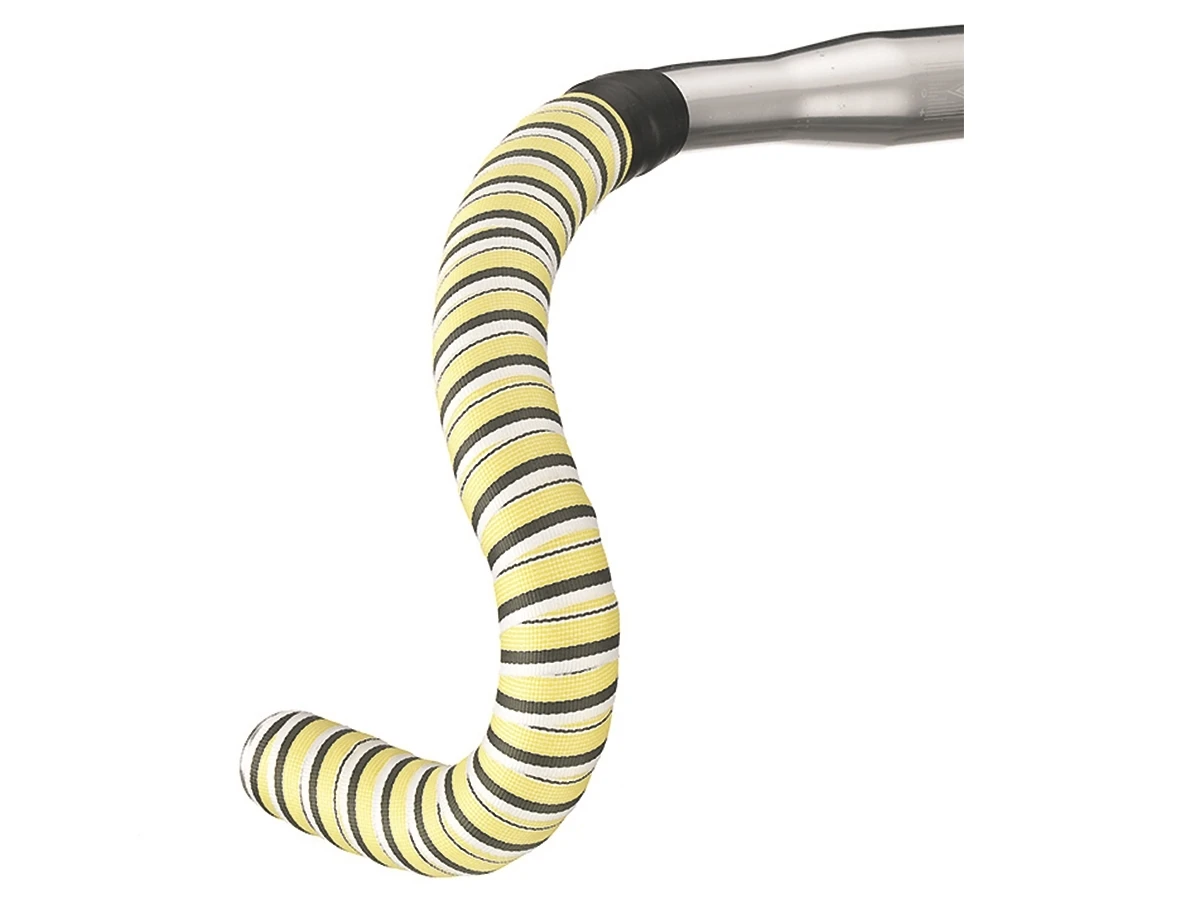 BLB Supreme Pro Woven Bar Tape - Stripes Yellow 4 BLB Supreme Pro Woven Bar Tape - Stripes Yellow - Image 2