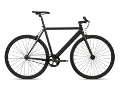 6KU Track Fixie & Single Speed Bike - Black -Bicycle Equip Store 0038669 6ku track fixie single speed bike black