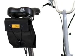 Restrap City Range Saddle Bag - Small - Black