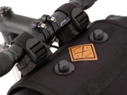 Restrap Handlebar Bag + Dry Bag + Food Pouch - Large - Black/Black -Bicycle Equip Store 0040235 restrap handlebar bag dry bag food pouch large blackblack