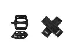 Fyxation Gates Pedal With Strap Kit - Black/Black