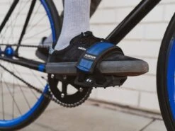Fyxation Gates Pedal With Strap Kit - Blue/Black -Bicycle Equip Store 0042524 fyxation gates pedal with strap kit blueblack