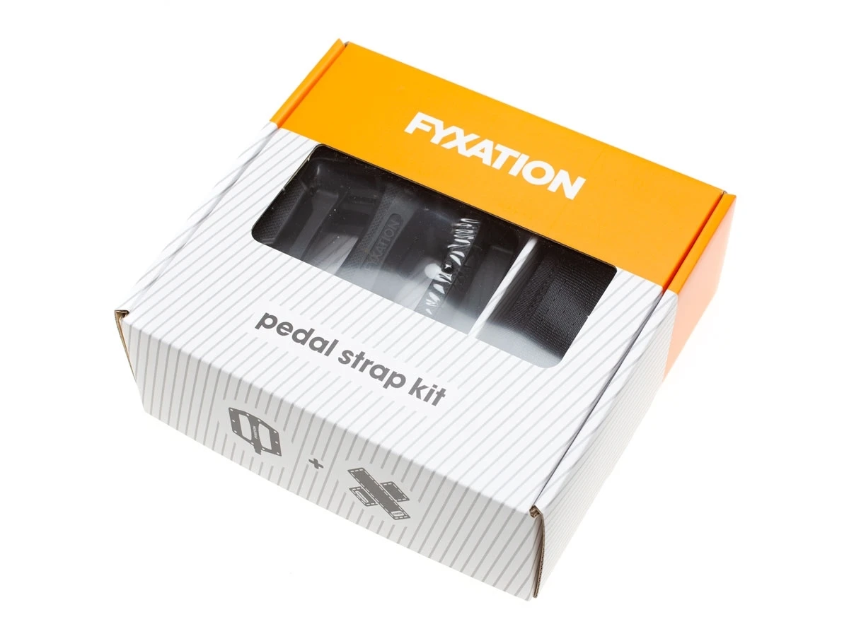 Fyxation Gates Pedal With Strap Kit - White/Black 9 Fyxation Gates Pedal With Strap Kit - White/Black - Image 7