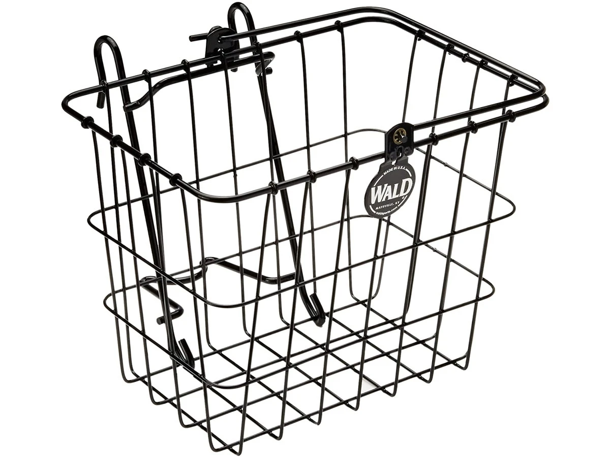 Wald 114 Compact Quick Release Basket - Black 3 Wald 114 Compact Quick Release Basket - Black