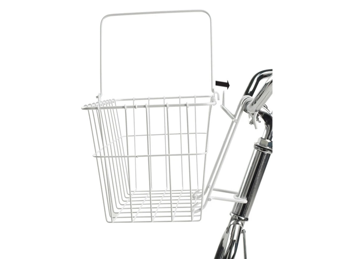 Wald 133 Quick Release Basket - White 3 Wald 133 Quick Release Basket - White